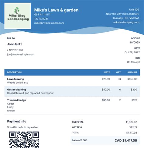 Welding Invoice Template 2024 .
